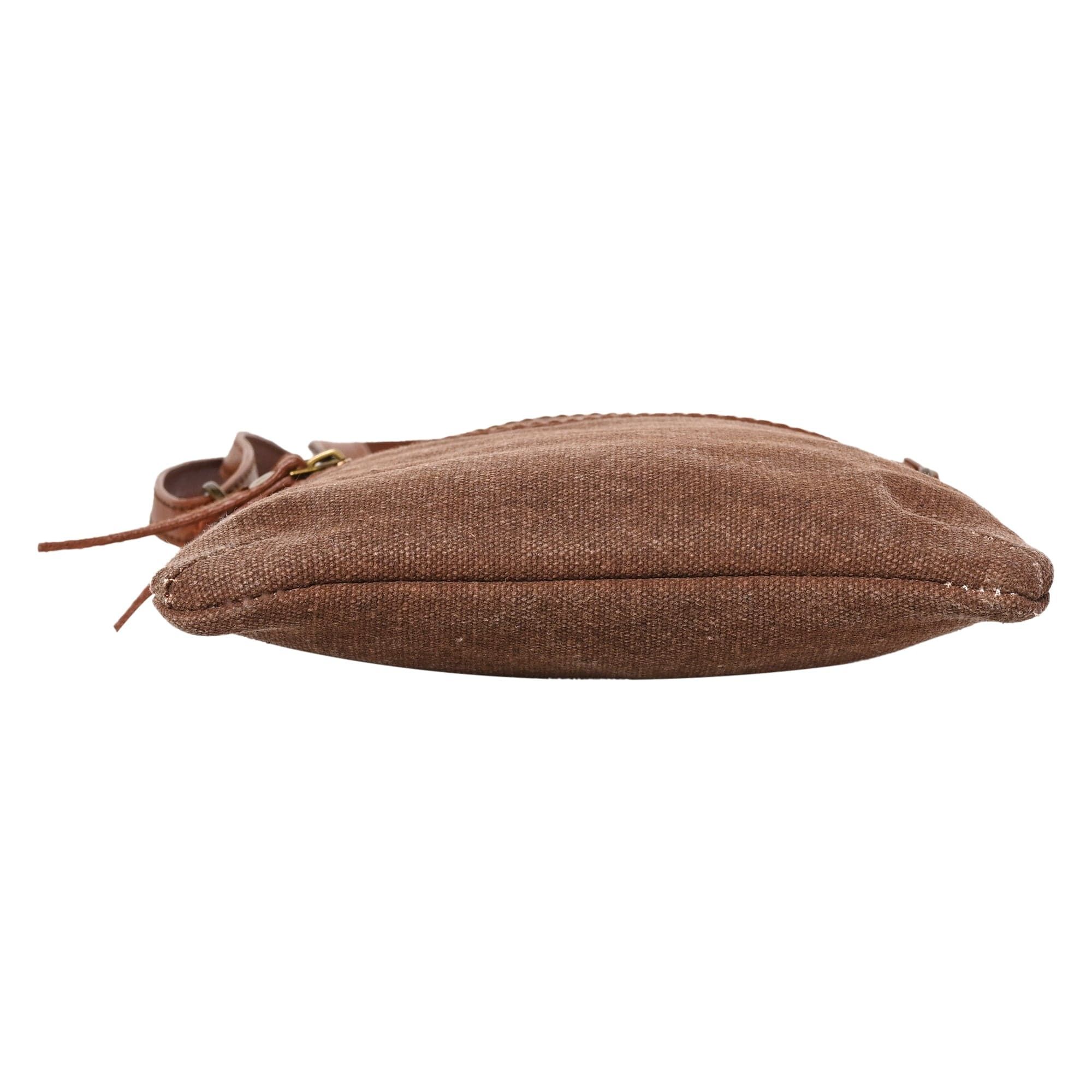 Stylish Cotton Canvas Crossbody Bag 090